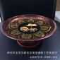合金八吉祥莲花供水果盘6,7,8寸批发厂家佛教用品供具